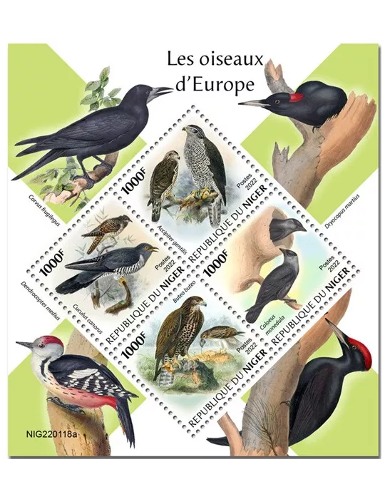 n° 6844/6847 - Timbre NIGER Poste