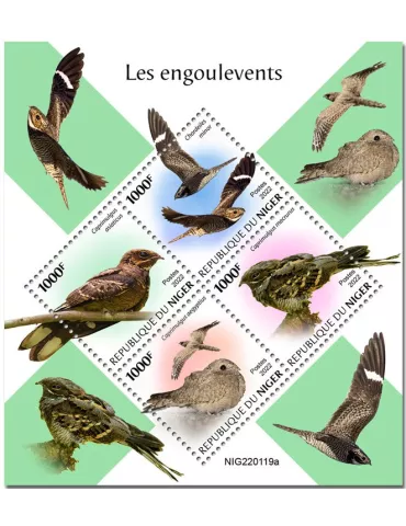 n° 6848/6851 - Timbre NIGER Poste