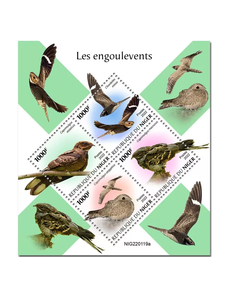 n° 6848/6851 - Timbre NIGER Poste
