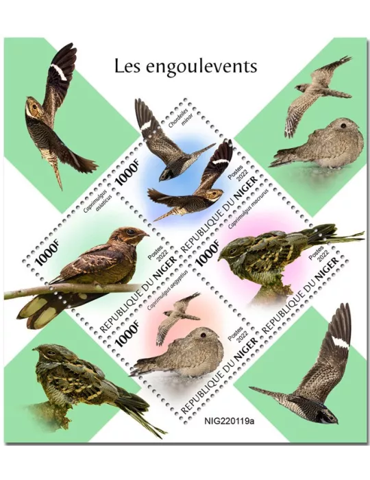 n° 6848/6851 - Timbre NIGER Poste