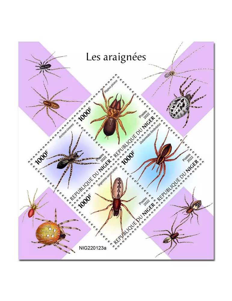 n° 6864/6867 - Timbre NIGER Poste