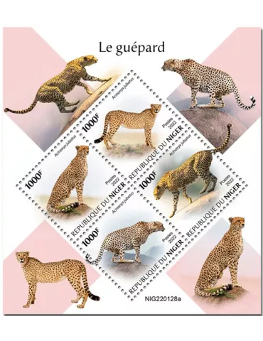 n° 6884/6887 - Timbre NIGER Poste