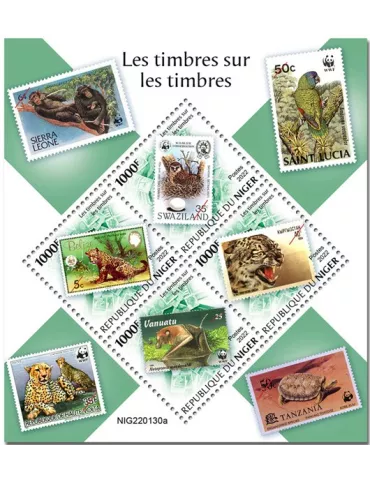 n° 6892/6895 - Timbre NIGER Poste