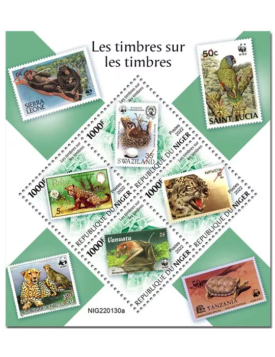n° 6892/6895 - Timbre NIGER Poste