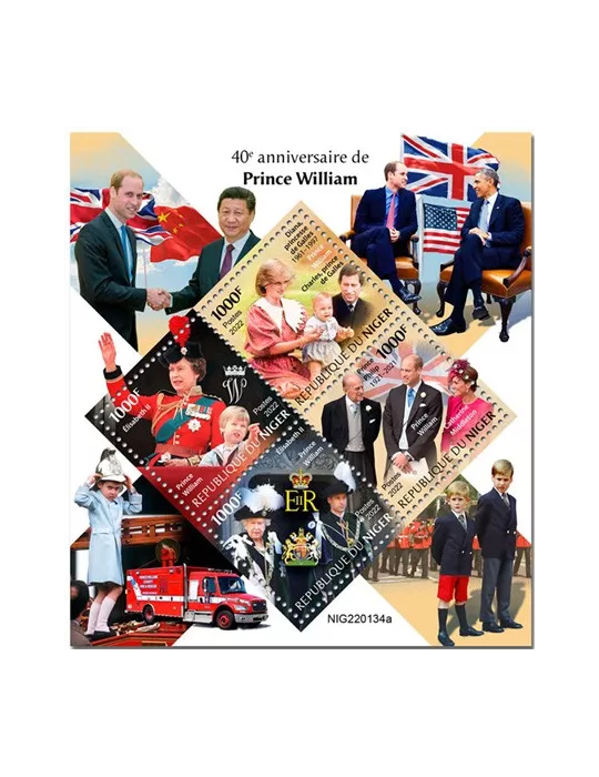 n° 6908/6911 - Timbre NIGER Poste