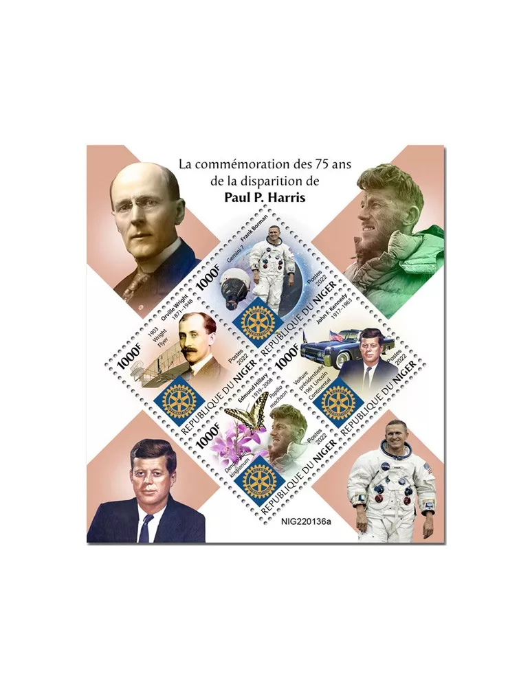 n° 6916/6919 - Timbre NIGER Poste