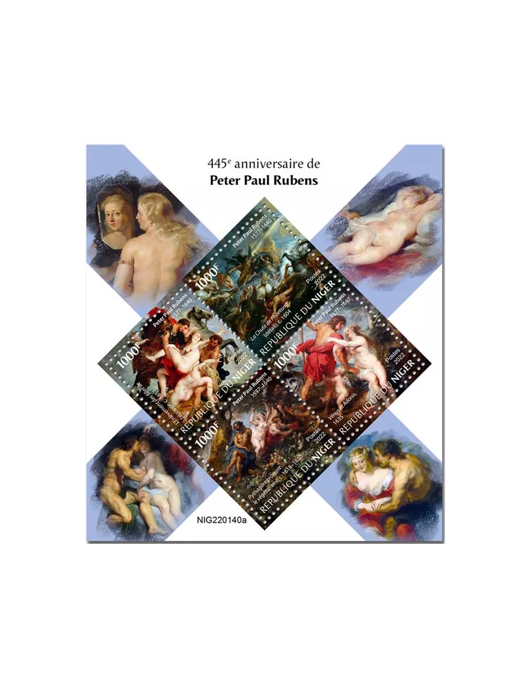 n° 6932/6935 - Timbre NIGER Poste