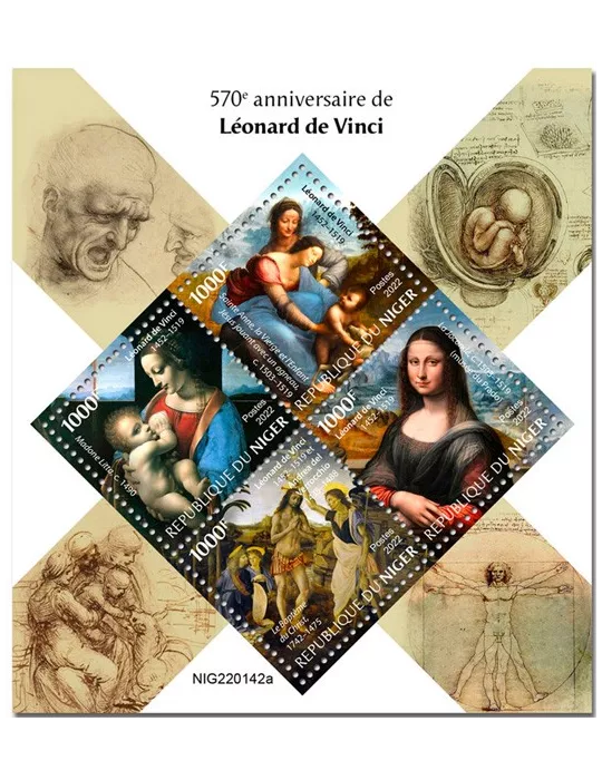 n° 6940/6943 - Timbre NIGER Poste