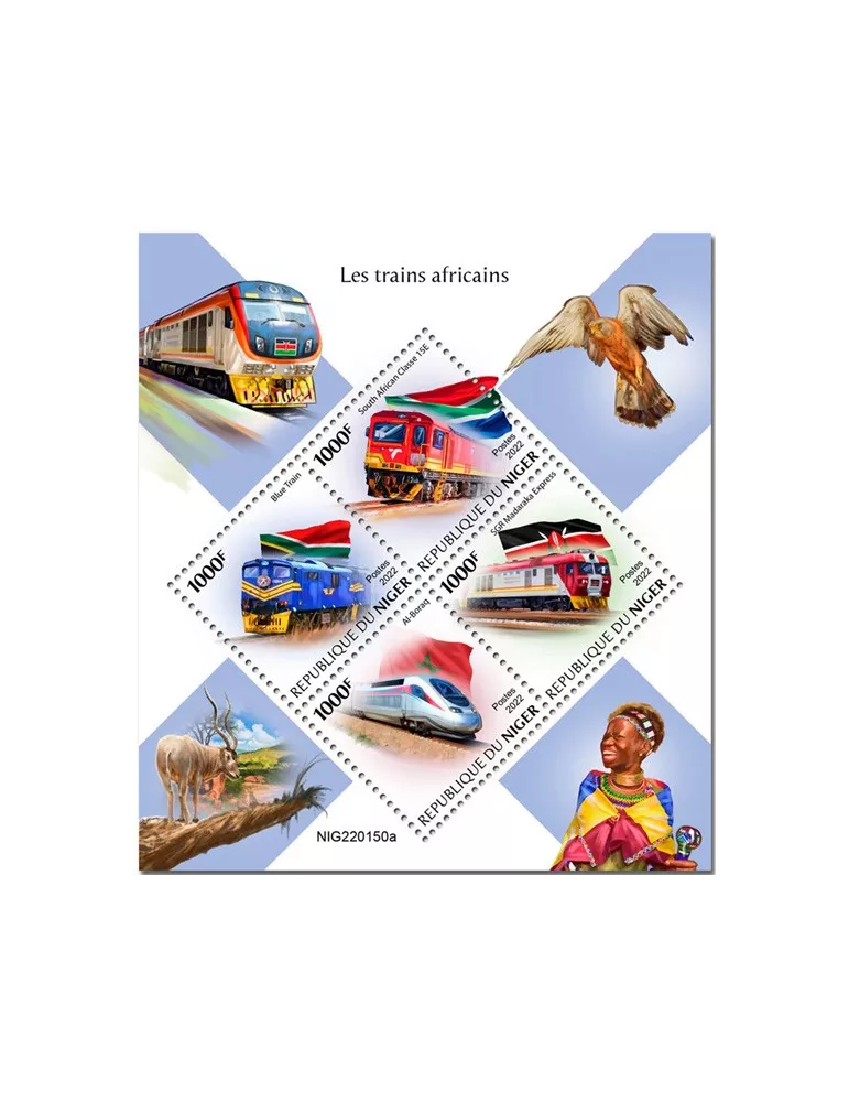 n° 6972/6975 - Timbre NIGER Poste