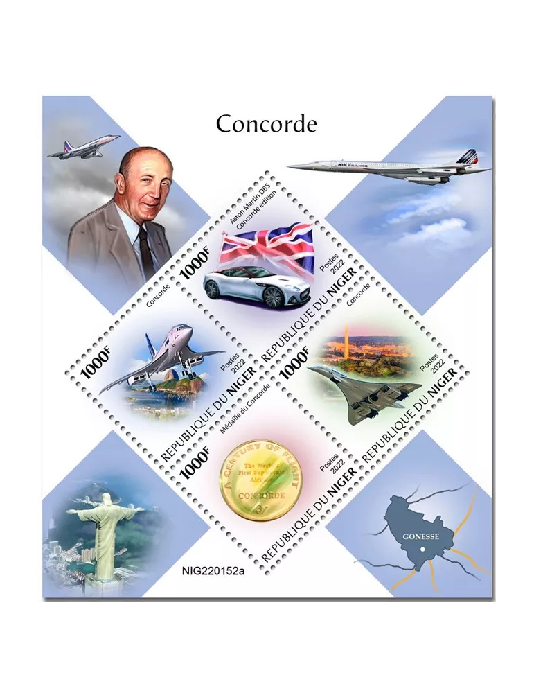 n° 6980/6983 - Timbre NIGER Poste
