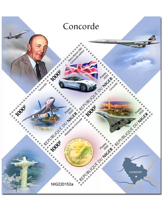 n° 6980/6983 - Timbre NIGER Poste