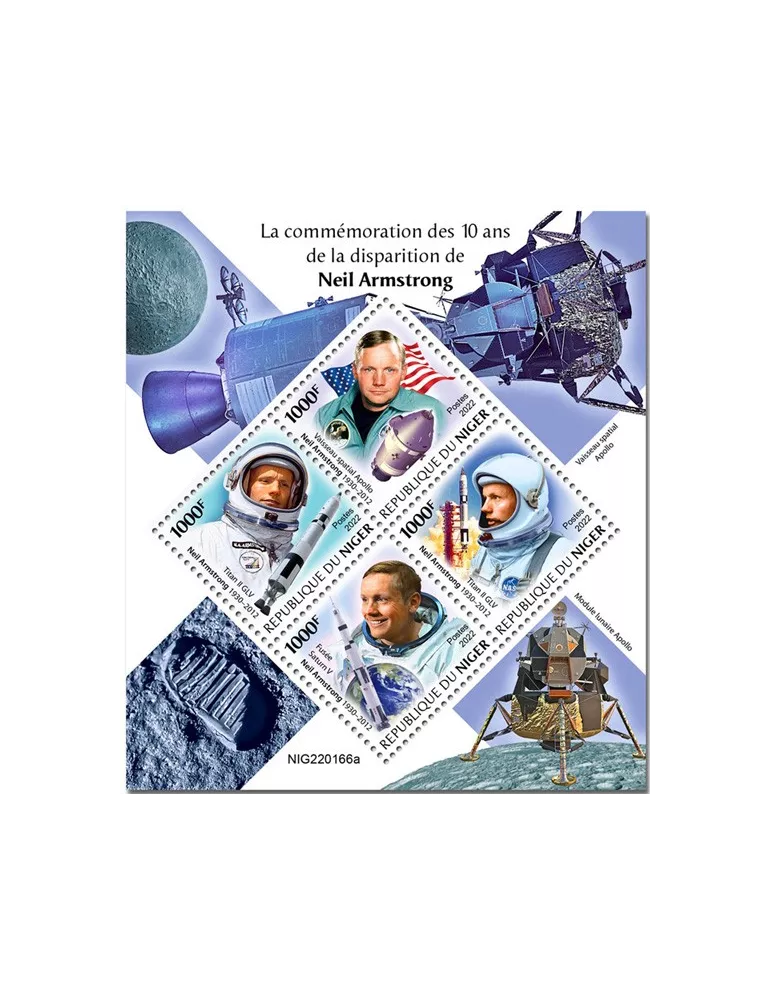 n° 7036/7039 - Timbre NIGER Poste