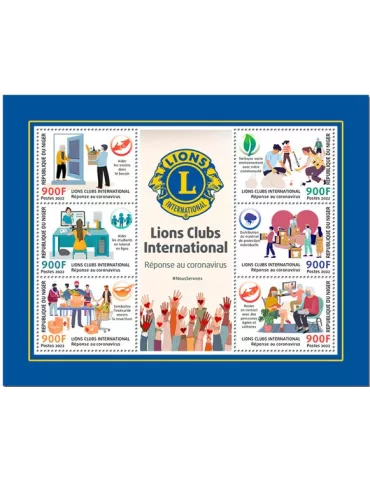 n° 7066/7071 - Timbre NIGER Poste