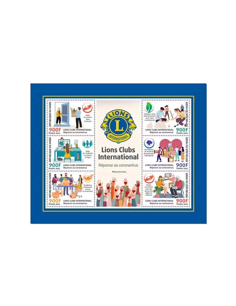 n° 7066/7071 - Timbre NIGER Poste