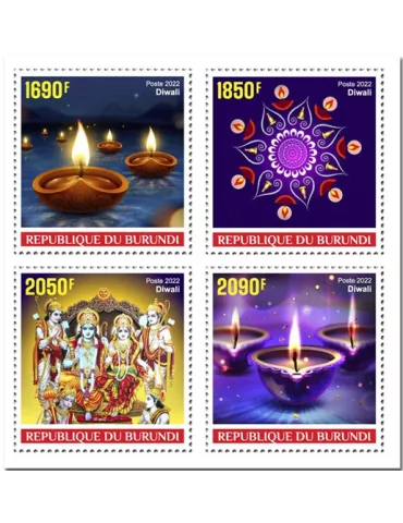 n° 2708/2711 - Timbre BURUNDI Poste