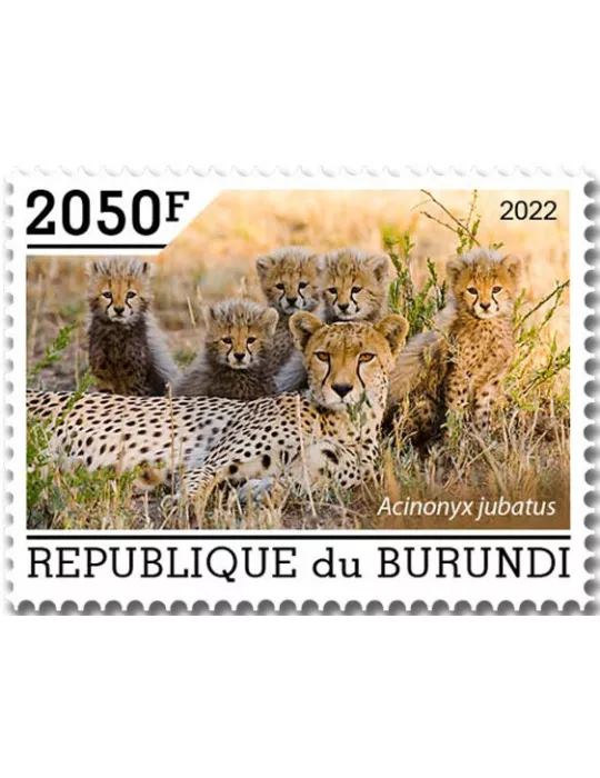 n° 2589/2593 - Timbre BURUNDI Poste
