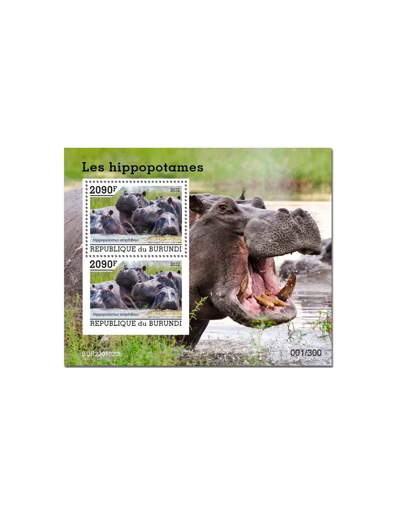 n° 437 - Timbre BURUNDI Blocs et feuillets