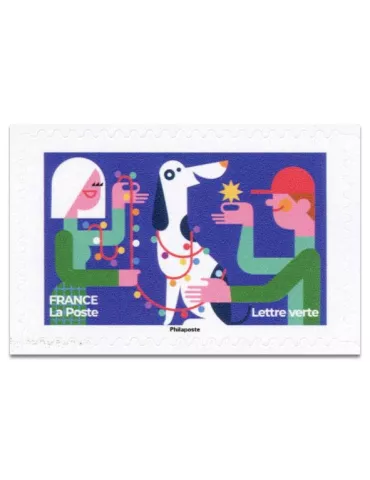 n° BC2344- Timbre France Autoadhésifs 2