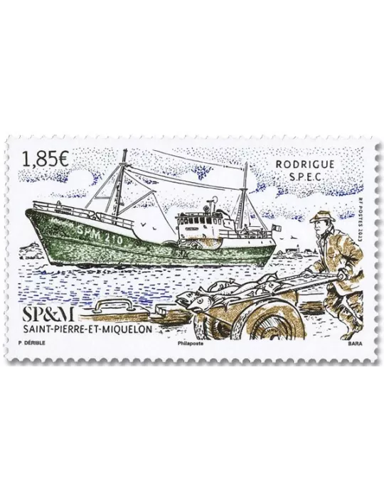 n° 1302 - Timbre Saint-Pierre et Miquelon Poste