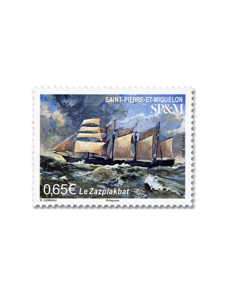 n° 1303 - Timbre Saint-Pierre et Miquelon Poste