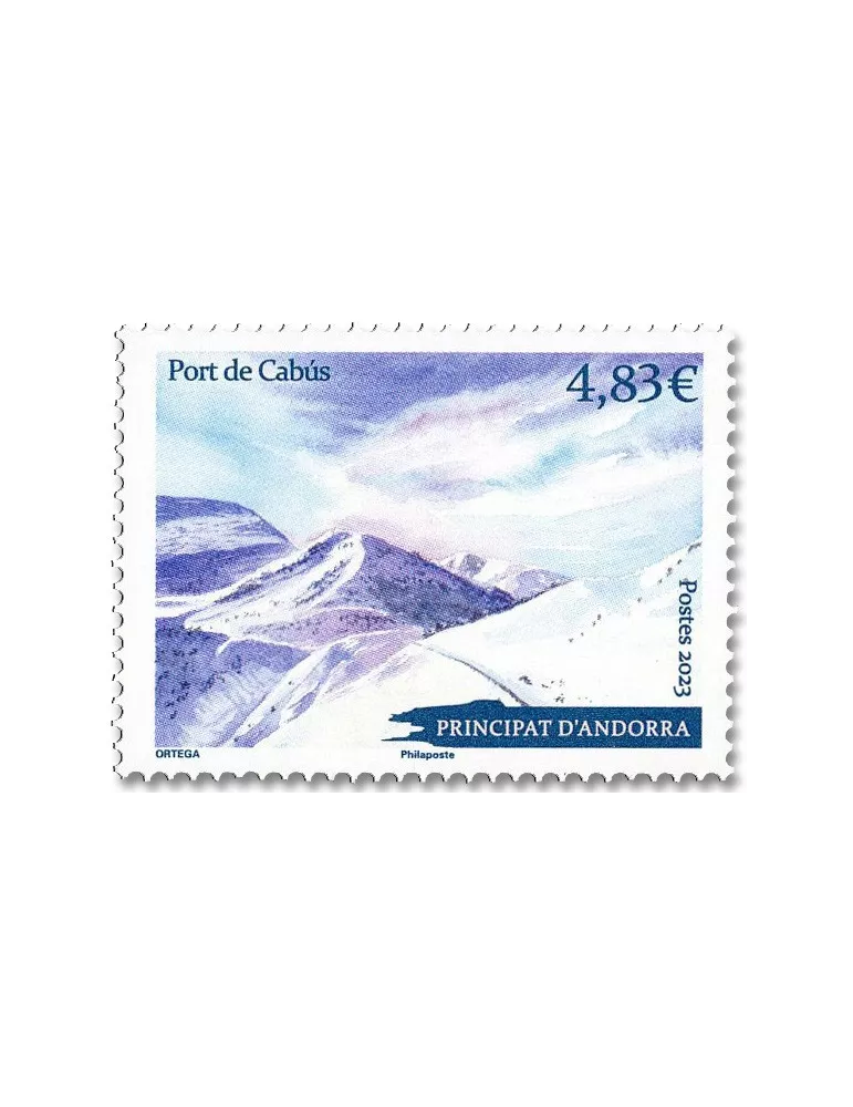n° 885 - Timbre ANDORRE Poste