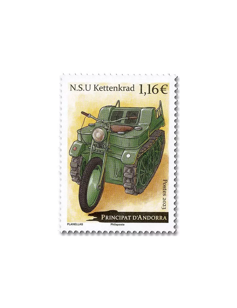 n° 886 - Timbre ANDORRE Poste