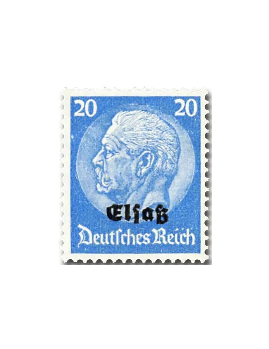 n° 8/23 - Timbre France Alsace-Lorraine