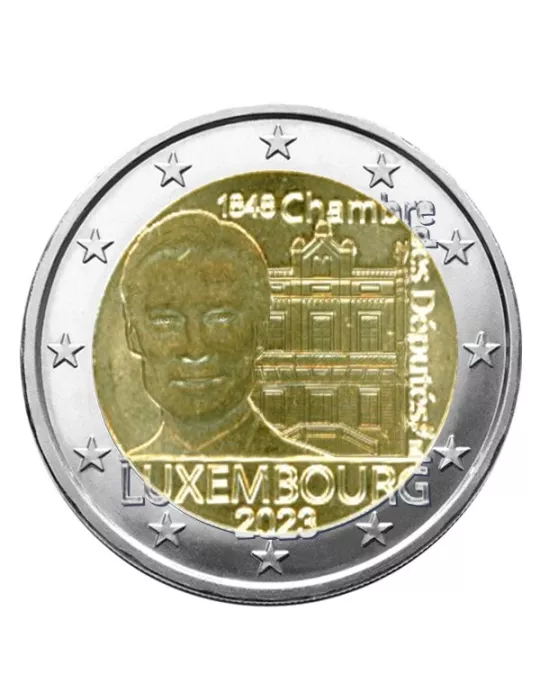 2 EURO COMMEMORATIVE 2023 : LUXEMBOURG (175 Ans de la chambre des députés)