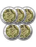 2 EURO COMMEMORATIVE 2023 : ALLEMAGNE (1275e anniversaire de Charlemagne) - 5 ateliers