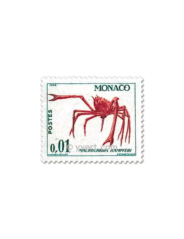 n° 537A/550A - Timbre Monaco Poste