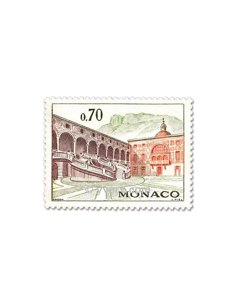 n° 537A/550A - Timbre Monaco Poste