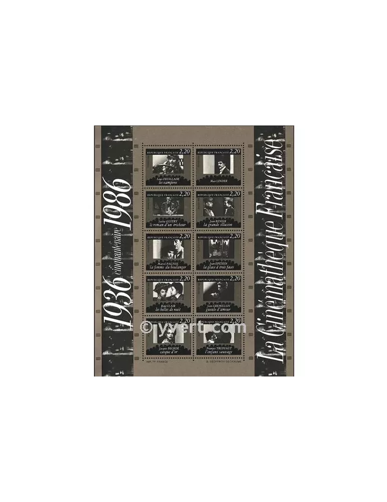 n° 9 - Timbre France Bloc et feuillets