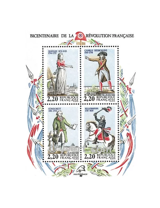 n° 10 - Timbre France Bloc et feuillets