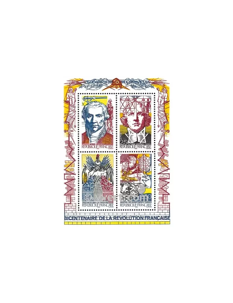 n° 12 - Timbre France Bloc et feuillets