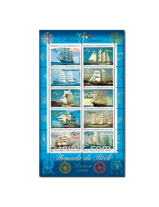 n° 25 - Timbre France Bloc et feuillets