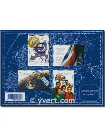 n° 123 - Timbre France Bloc et feuillets