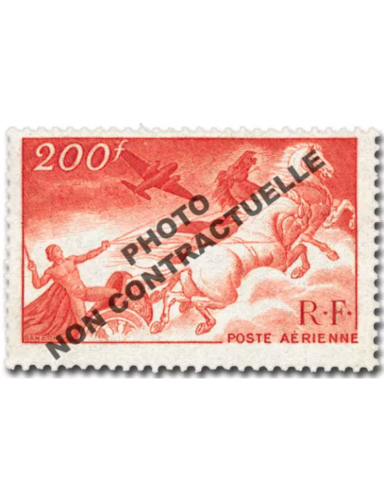 n° 19b - Timbre France Poste aérienne