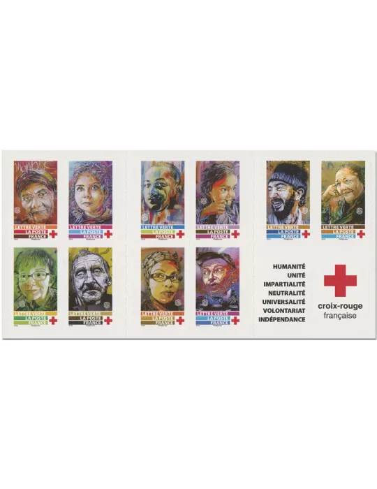 n° 2063 - Timbre France Carnets Croix-Rouge (2019) (BC1719)