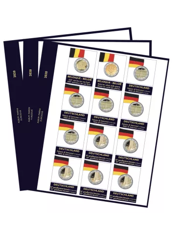 Recharges 2 EUROS commémoratifs 2021 - MARINI®