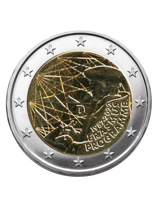 2 EURO COMMEMORATIVE 2022 : ALLEMAGNE (35 Ans du Programme Erasmus)