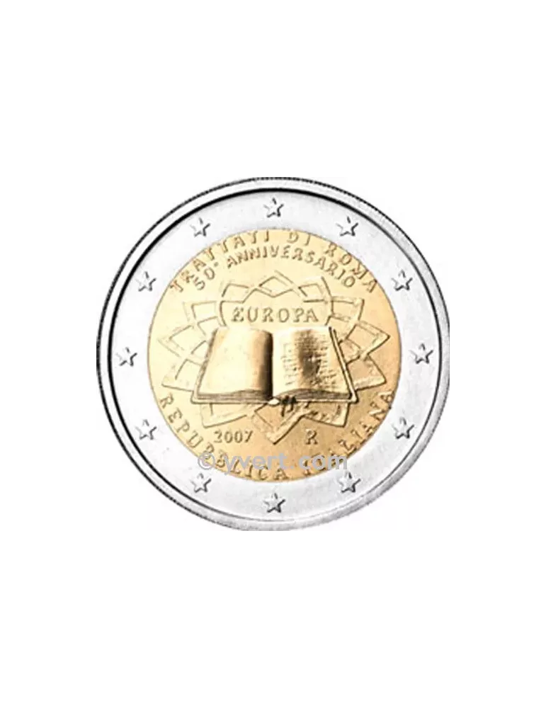 2 EURO COMMEMORATIVE 2007 : ITALIE (Traité de Rome)