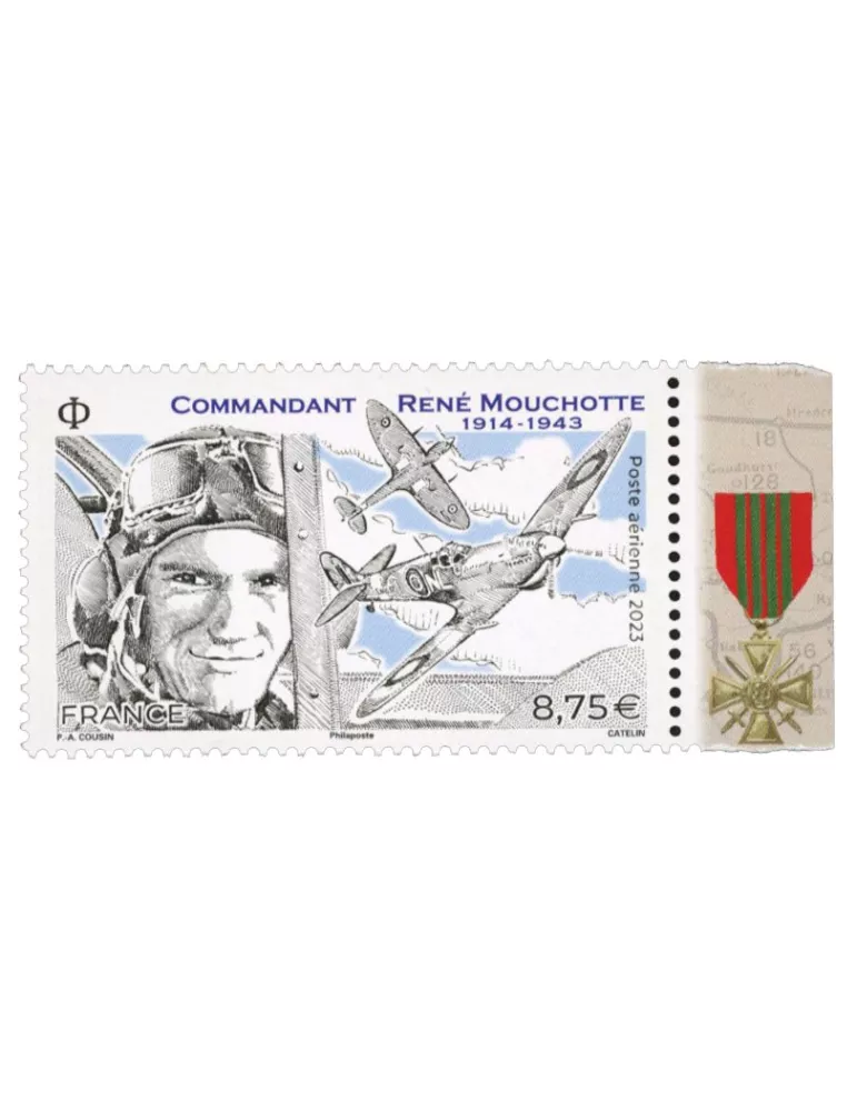 n° 95a - Timbre FRANCE Poste aérienne