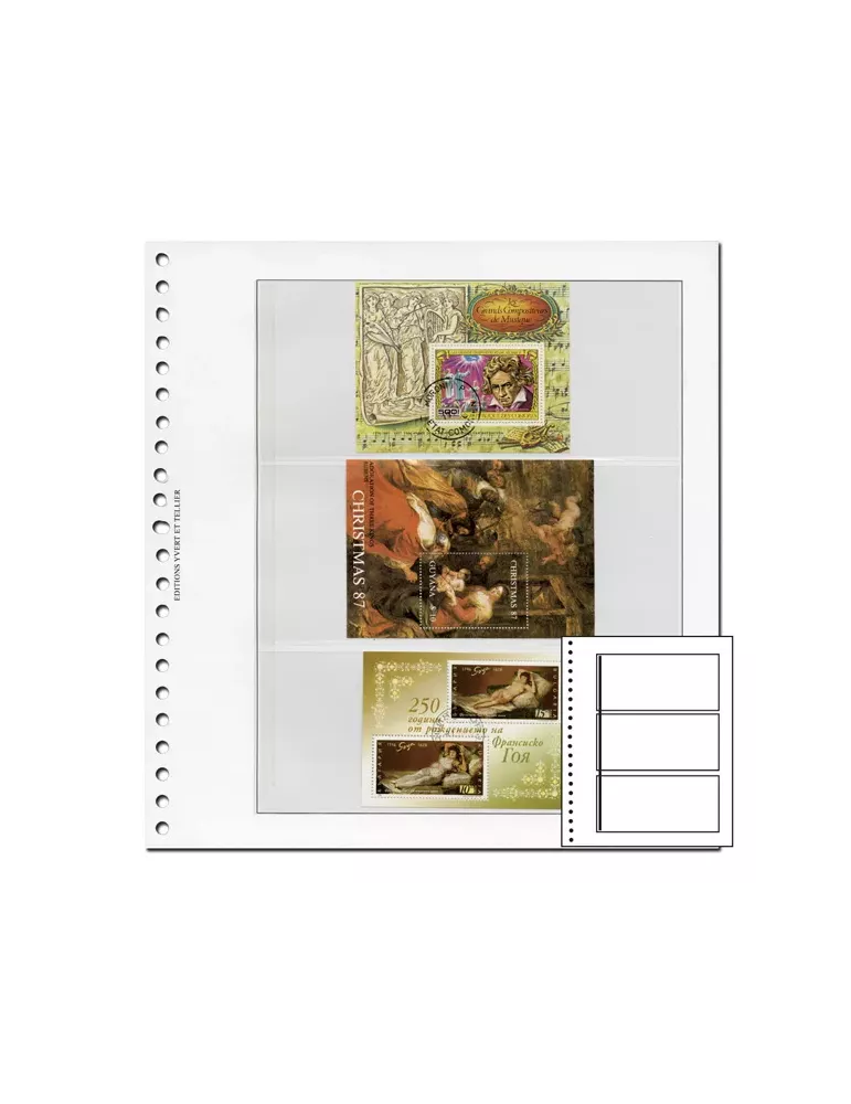 Recharges Recto-Verso Duo-Supra : 3 poches