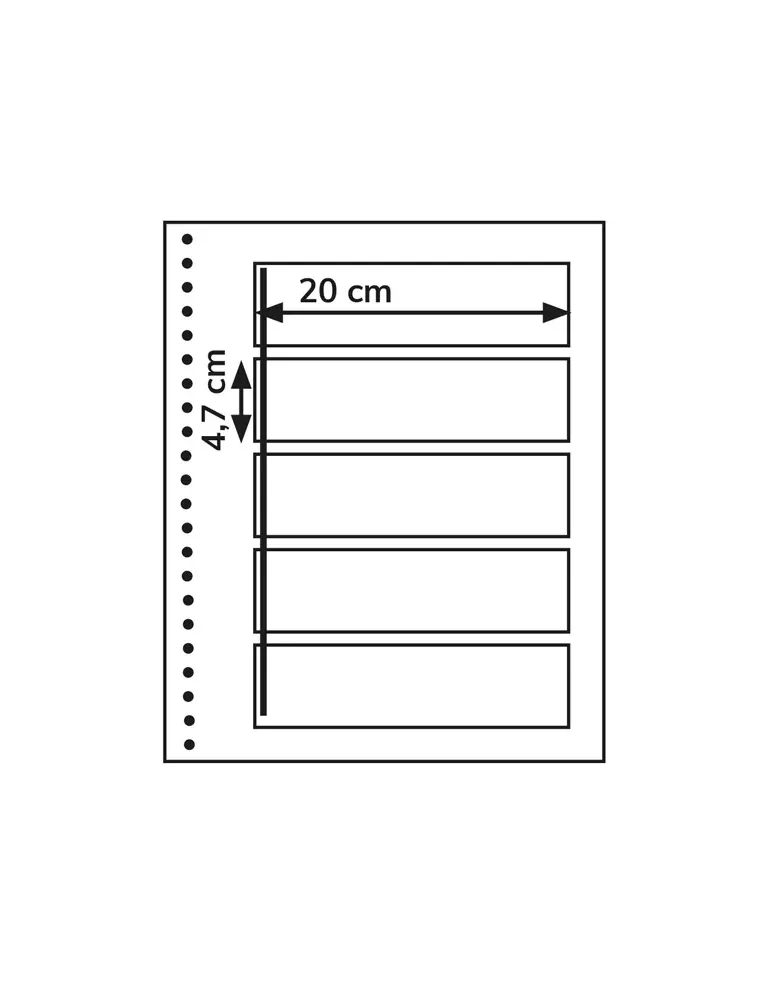 Recharges Recto-Verso Duo-Supra : 5 bandes