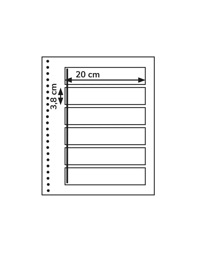 Recharges Recto-Verso Duo-Supra : 6 bandes
