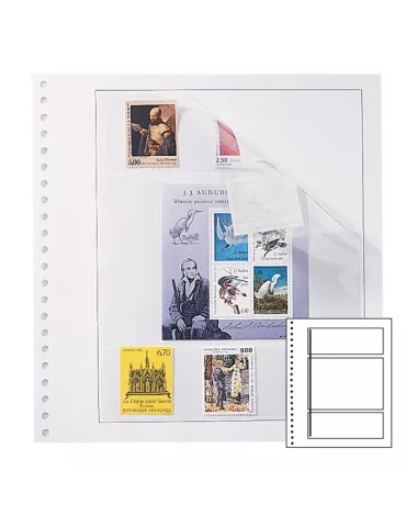 Recharges Recto-Verso Duo-Supra : 1 poche centrale + 2 bandes