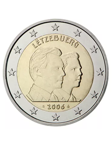 2 EURO COMMEMORATIVE 2006 : LUXEMBOURG (25e anniversaire du prince-héritier Guillaume)