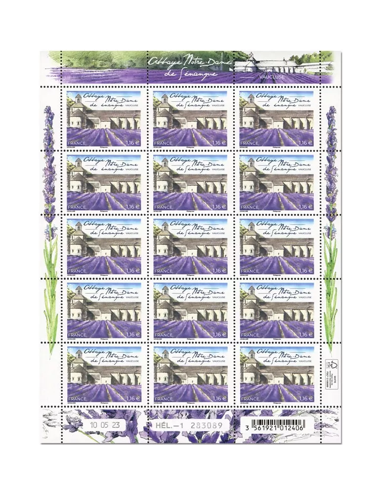 n° F105 - Timbre France Feuillets de France (n° 5697)