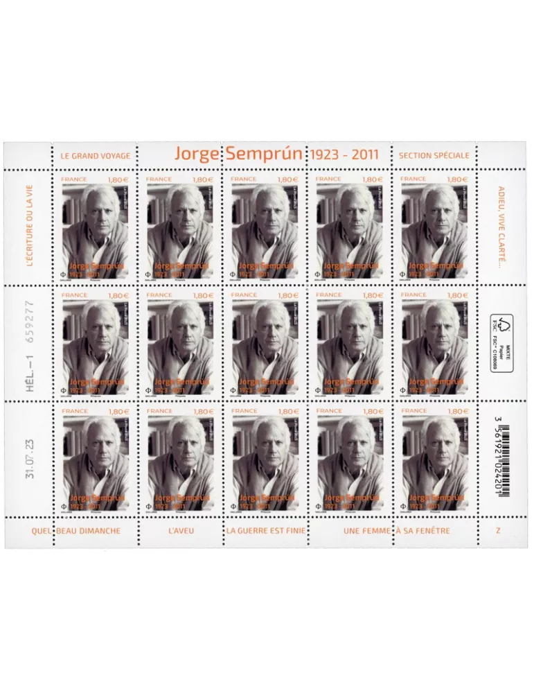 n° F122 - Timbre France Feuillets de France (n° 5735)