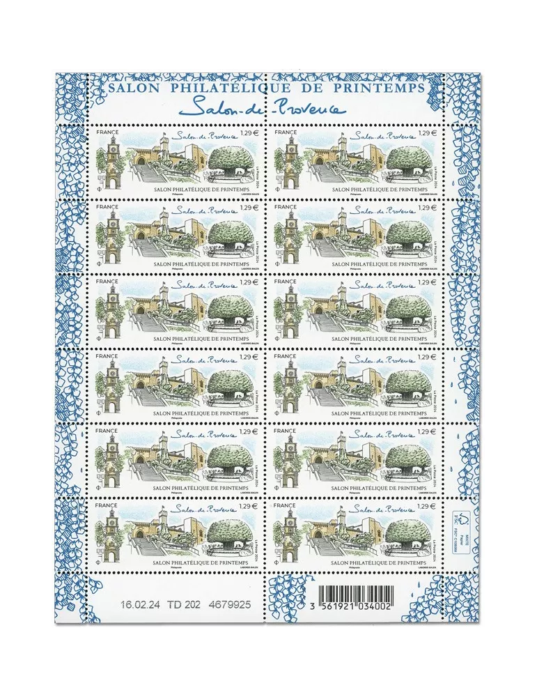 n° F135 - Timbre France Feuillets de France (n° 5768)